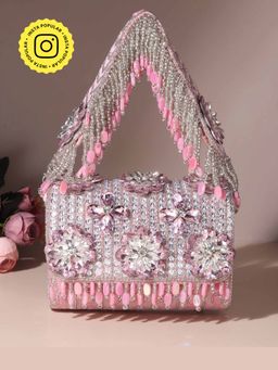 HOUSE OF WEBHIN - Pankhuri Pink Flap Bag