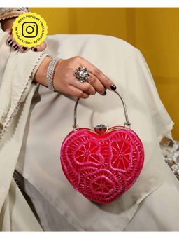 HOUSE OF WEBHIN - Cupid'S Pink Heart Bag