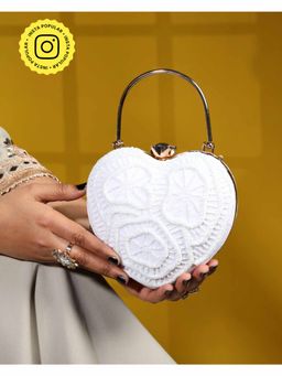 HOUSE OF WEBHIN - Cupid'S White Heart Bag