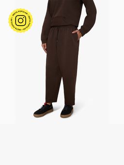 Ludic - Mens Solid Core Brown Track Pant