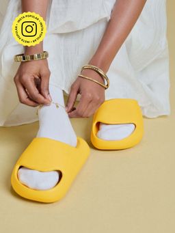 Ludic - Yellow Solid Sliders
