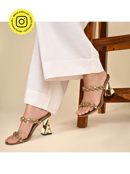 SKO - Quartz Gold Heels