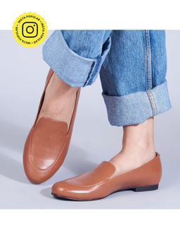 SKO - Olivia Tan Loafers