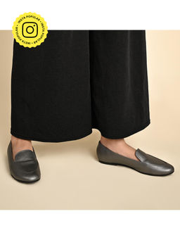 SKO - Olivia Gunmetal Loafers
