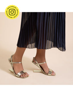 SKO - Fondi Gold Heeled Sandals