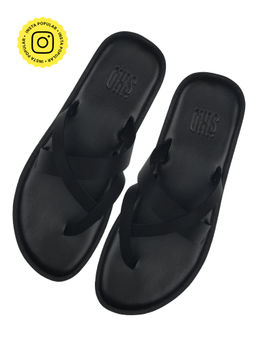SKO - Sorrento Men Black Slippers