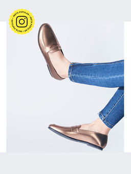 SKO - Kate Women Bronze Loafers