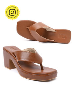 SKO - Nice Tan Platform Heels