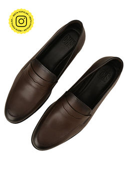 SKO - Men Hugo Brown Leather Loafers