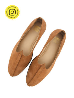 SKO - Men Tan Suede Mojris
