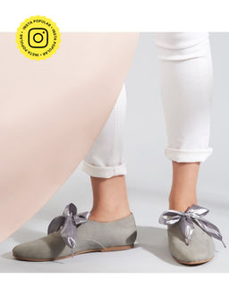 SKO - Freya Derby Women Grey Shoes
