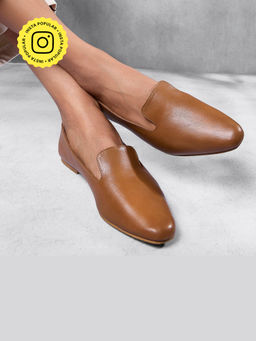 SKO - Hannah in Women Tan Loafers