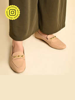 SKO - Rebecca Women Nude Loafers