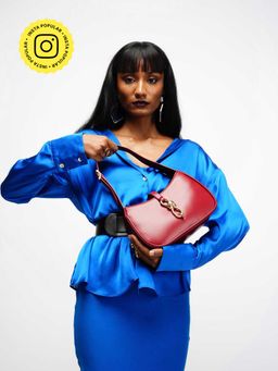 THESTO - Diva Shoulder Bag - Red (M)