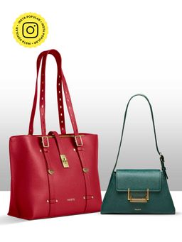 THESTO - The Collective Athena Medium Shoulder Bag (Set Of 2)