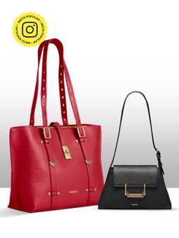THESTO - The Collective Athena Medium Shoulder Bag (Set Of 2)
