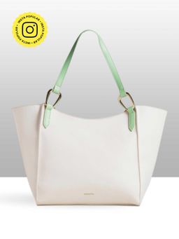 THESTO - Maven Tich Button Tote Bag