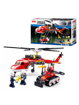 Sluban - Fire-Helicopter Stem Toy