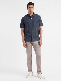 Levi's - Mens Indigo Shirt Collar Half-shirt