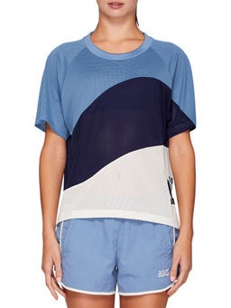 ASICS - White Solid Jsy Sports Moment Ss T