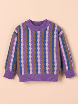 Hopscotch - Retro Knit Striped Sweater