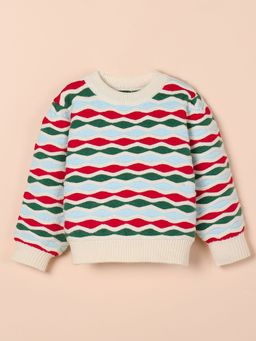 Hopscotch - Striped Cozy Sweater