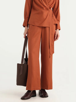 RAREISM - Solid Rust Women Trouser