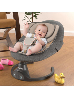 BAYBEE - Black Solid Plastic Swing Cradle