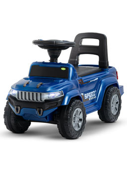 BAYBEE - Blue Plastic Push Cars