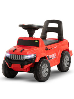 BAYBEE - Red Plastic Push Cars