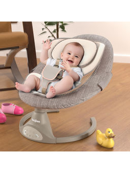 BAYBEE - Grey Solid Plastic Swing Cradle