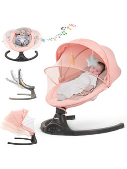 BAYBEE - Pink Solid Plastic Swing Cradle