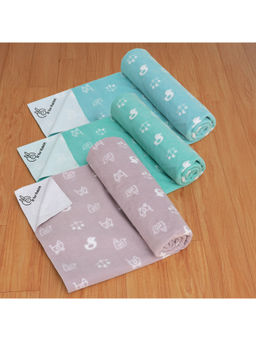 R for Rabbit - Multi-Color Printed Polymer Dry Sheet