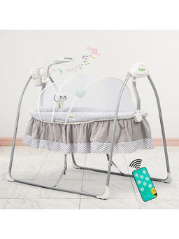 BAYBEE - Grey Solid Plastic Swing Cradle