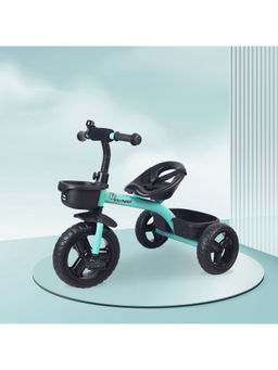 R for Rabbit - Blue Stainless Steel Tricycle