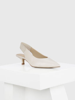 Oroh - Modena White Heels