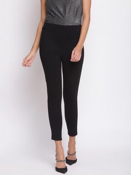 Latin Quarters - Solid Casual Legging Black