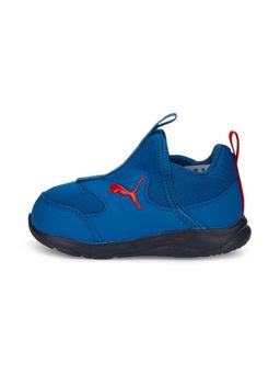 Puma - Fun Racer Slip On Infant Kids Blue Casual Shoes