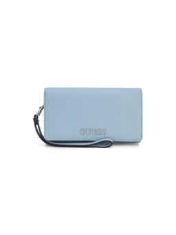 Guess - Moonstone Blue Solid Abbas Phone Organizer Wallet