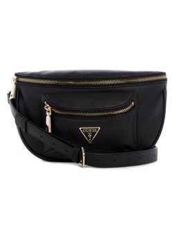 Guess - Black Solid Manhattan Belt Bag