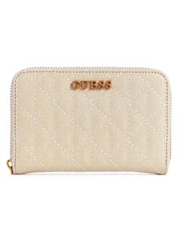 Guess - Stone Quilted Aveta Zip Around Wallet