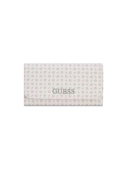 Guess - Blush Monogram Abbas Slim Clutch