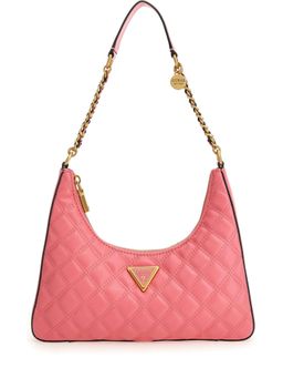 Guess - Watermelon Quilted Gully Top Zip Handbag