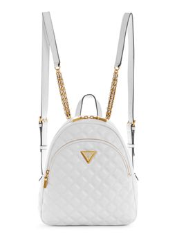 Guess - White Quilted Gully Backpack