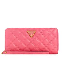 Guess - Watermelon Quilted Gully Zip Around Wallet