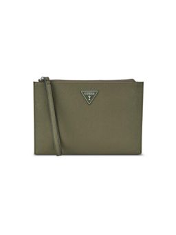 Guess - Olive Solid Viviette Wristlet Card Case