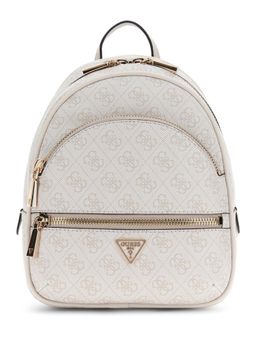 Guess - Grey Printed Manhattan Backpacks