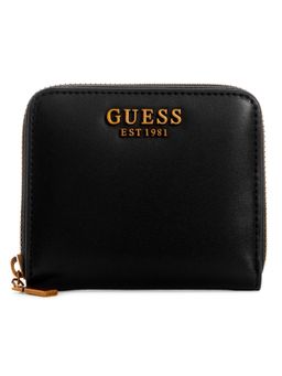Guess - Black Solid Laurel Zip Around Wallet