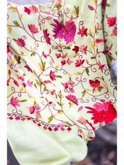 URZUV - Off White Aari Stole