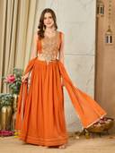 Orange color option, Currently selected